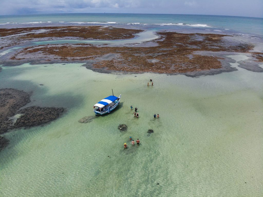 Morro de São Paulo: Piscinas naturais de Garapuá