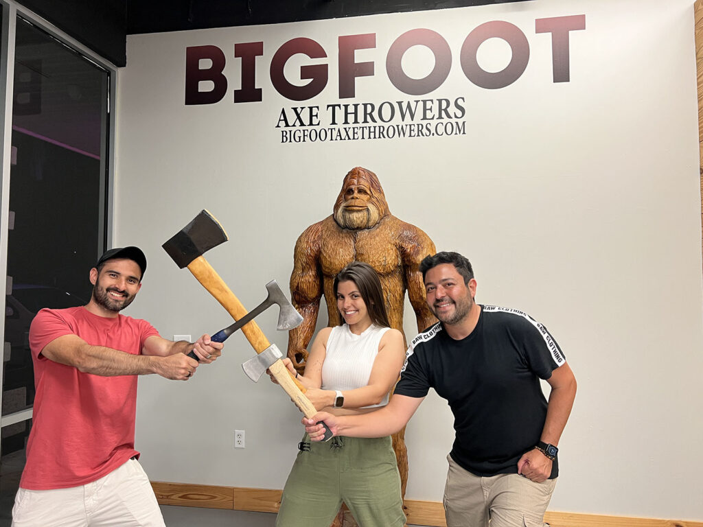 Bigfoot Axe Throwers