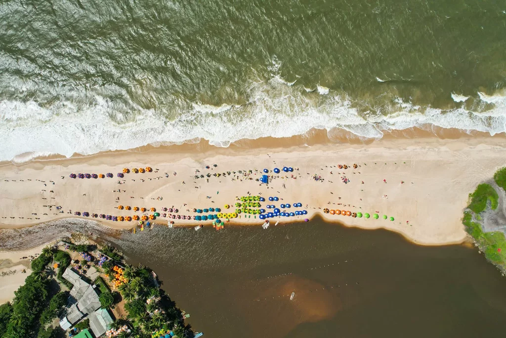 Praia Bela, na Paraíba