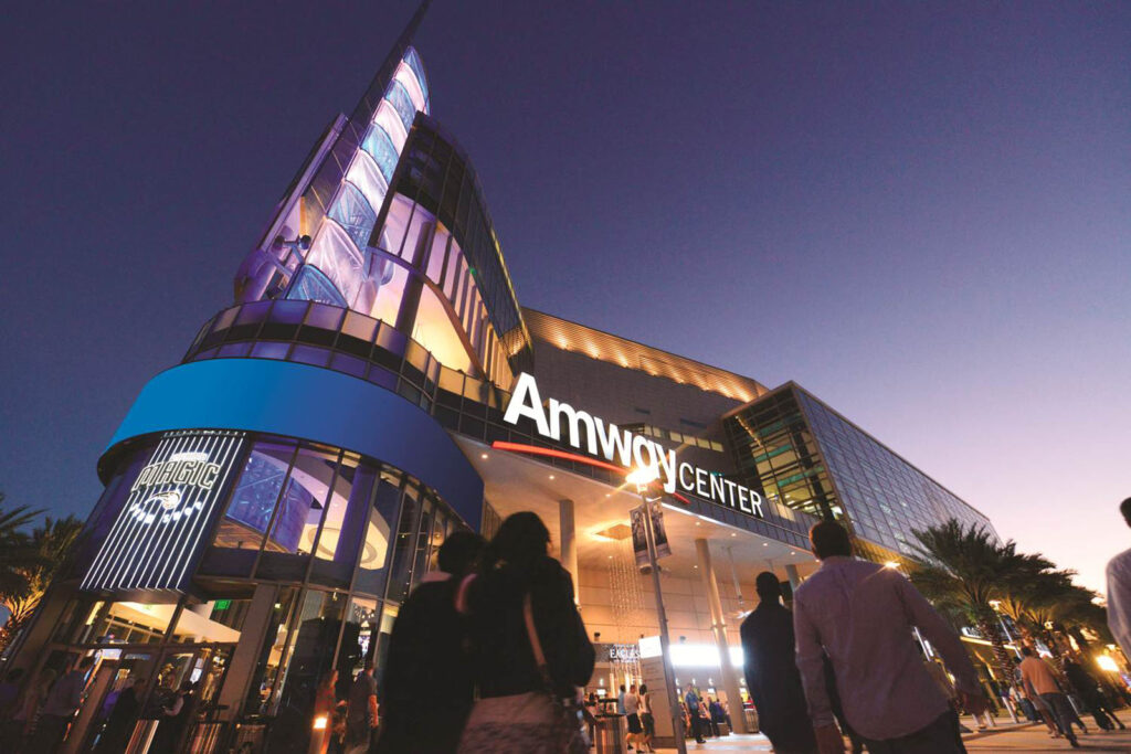 Orlando Magic como é o jogo no Amway Center