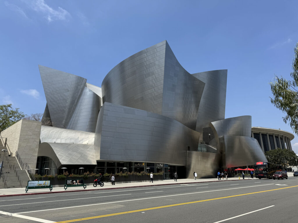 walt disney concert hall downtown los angeles 