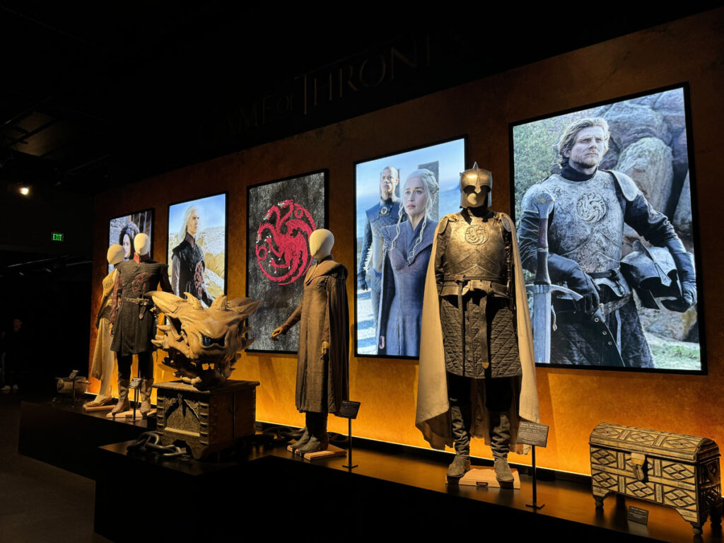 los angeles - hollywood - warner bros studio tour - game of thrones