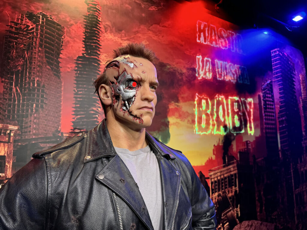 los angeles - hollywood - calcada da fama - madame tussauds - arnold terminator