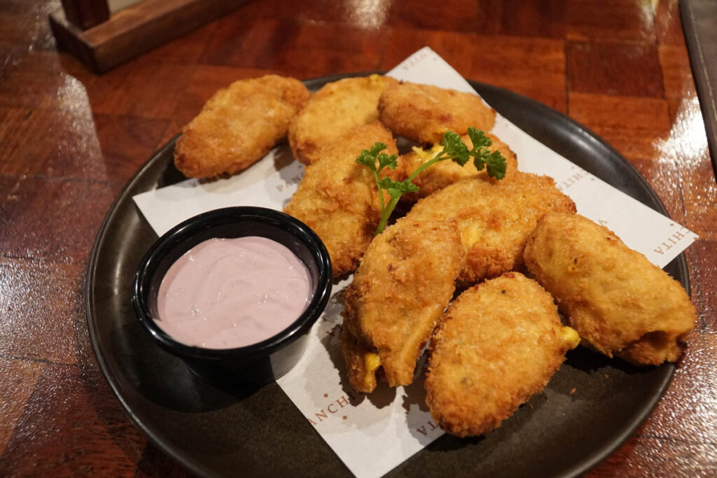 panchita restaurante - onde comer em lima - peru - lima - croquetas de galina