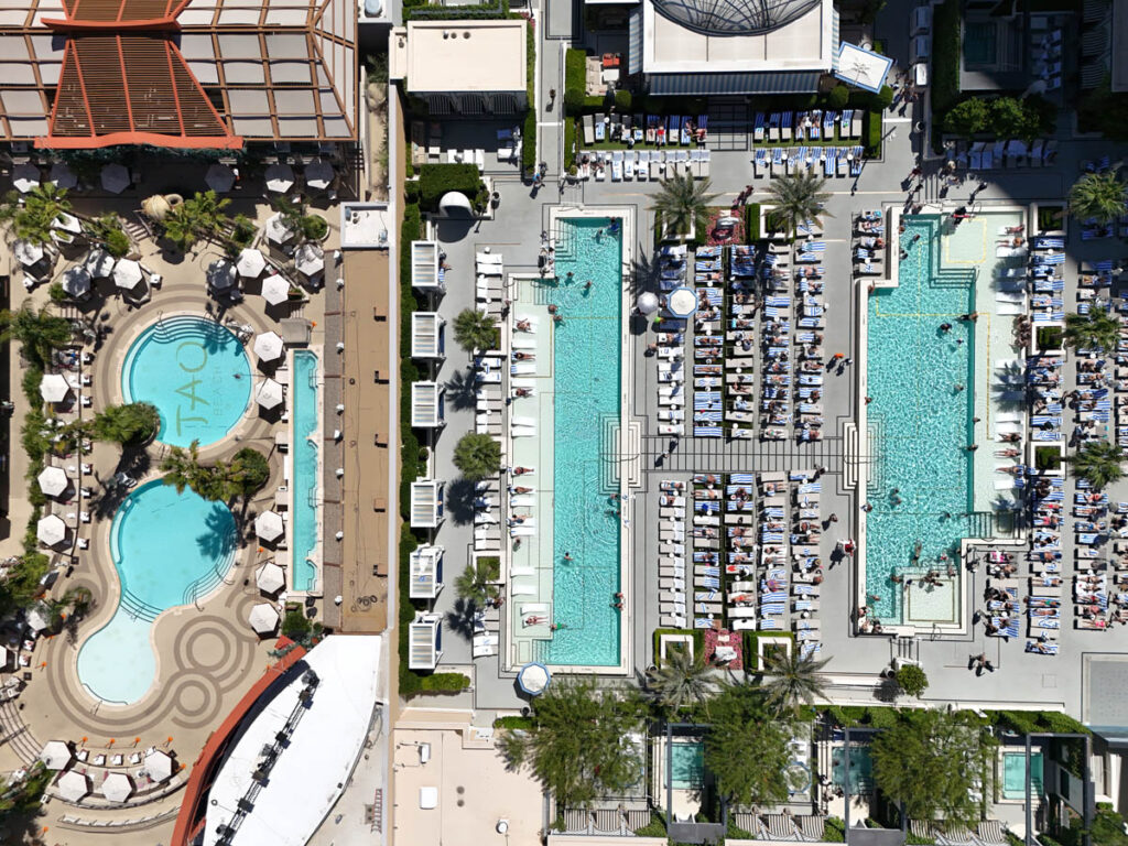 las vegas - palazzo - venetian - piscinas - pools