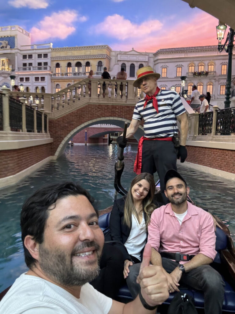 las vegas - palazzo - venetian - gondola veneza