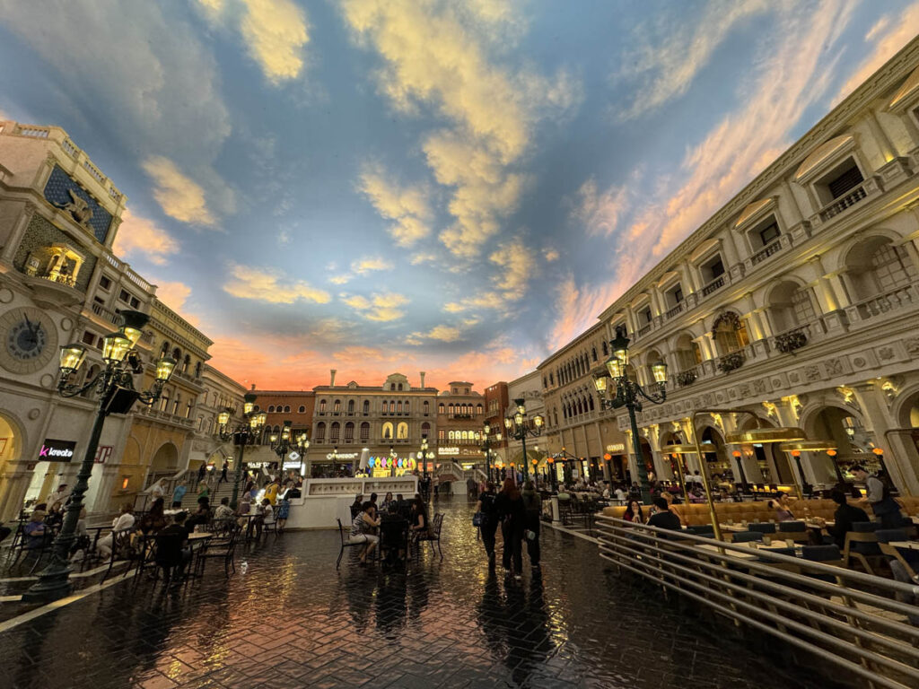 las vegas - palazzo - venetian - gondola veneza