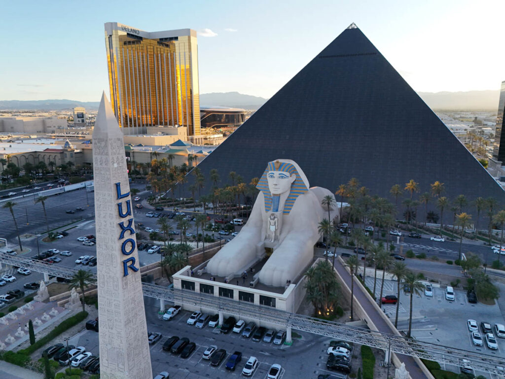 Luxor las vegas blue man group egito piramide