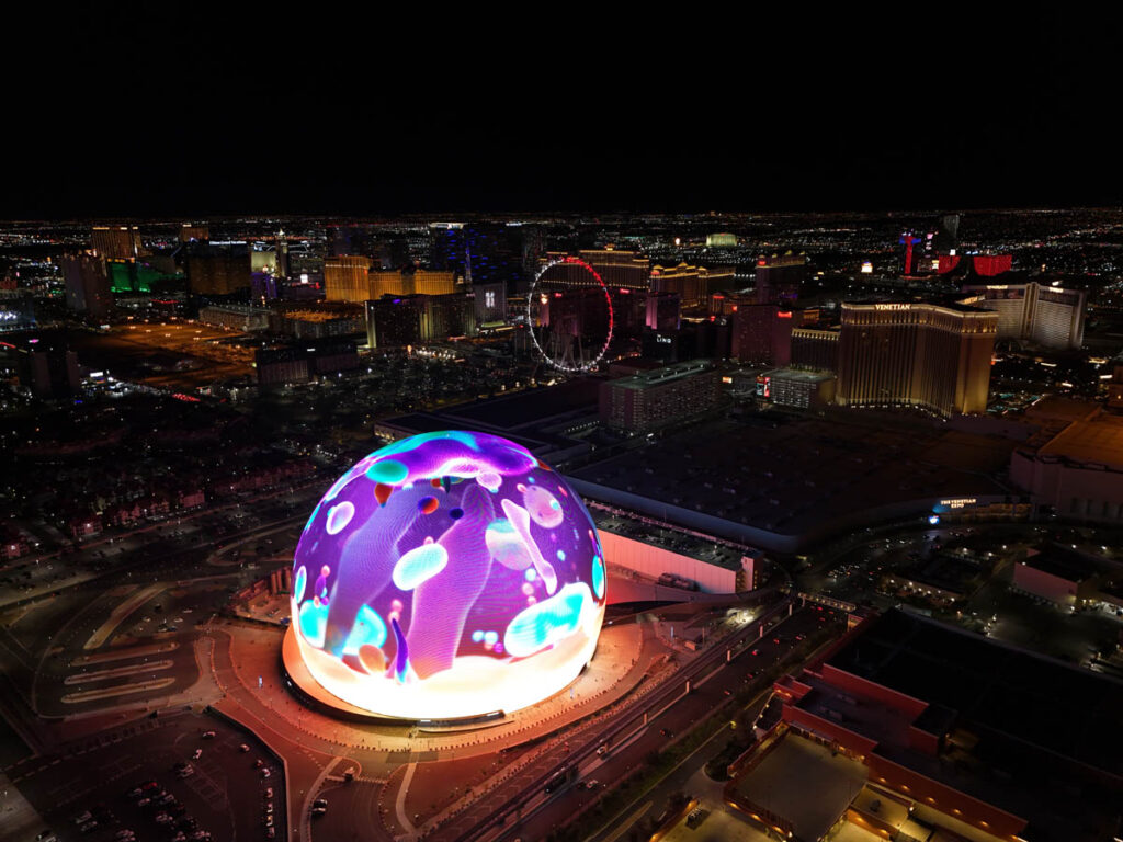 sphere maverick the sphere palazzo las vegas