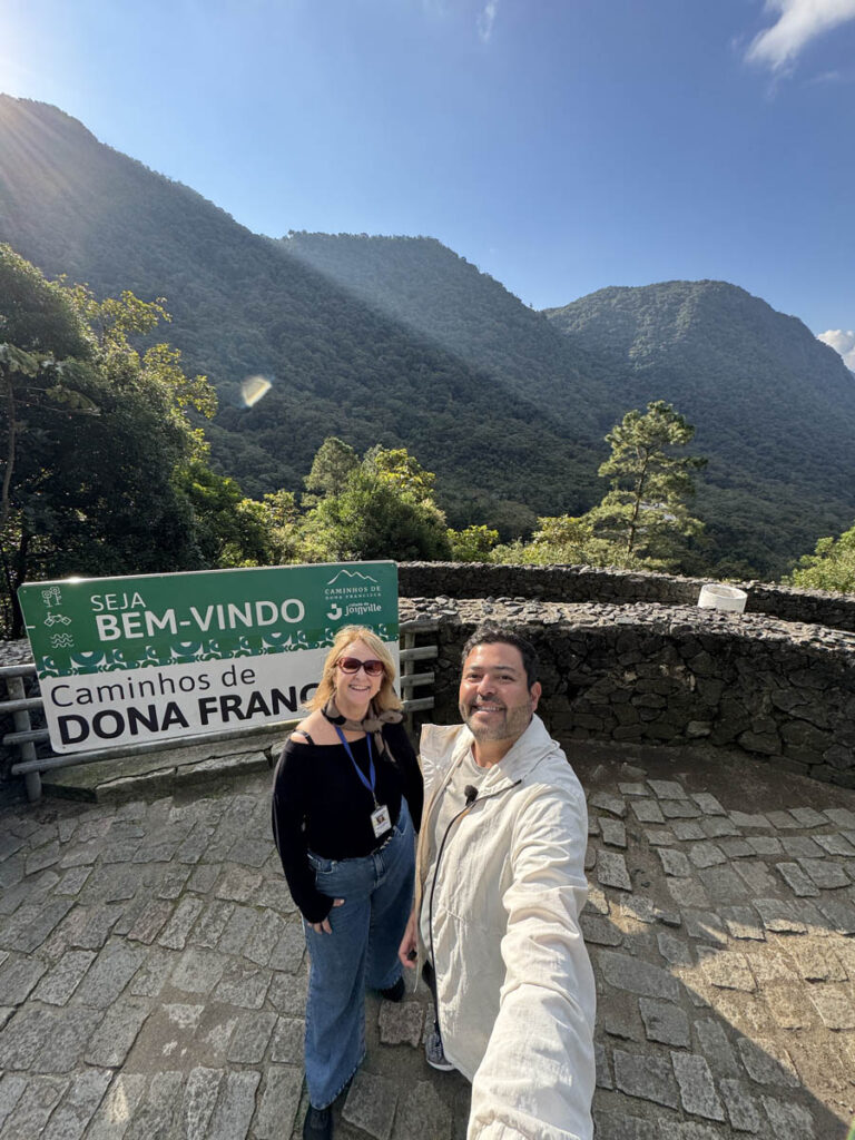 Rota Caminhos da Dona Francisca joinville 3em3