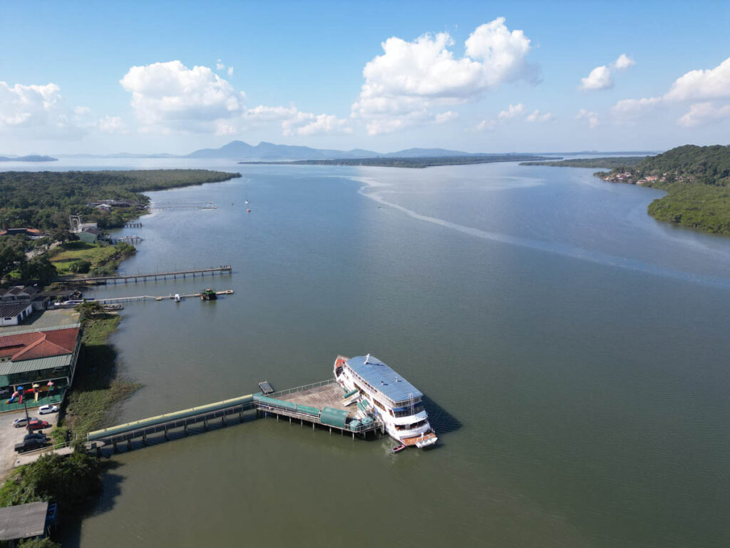 baia da babitonga barco principe joinville 3em3