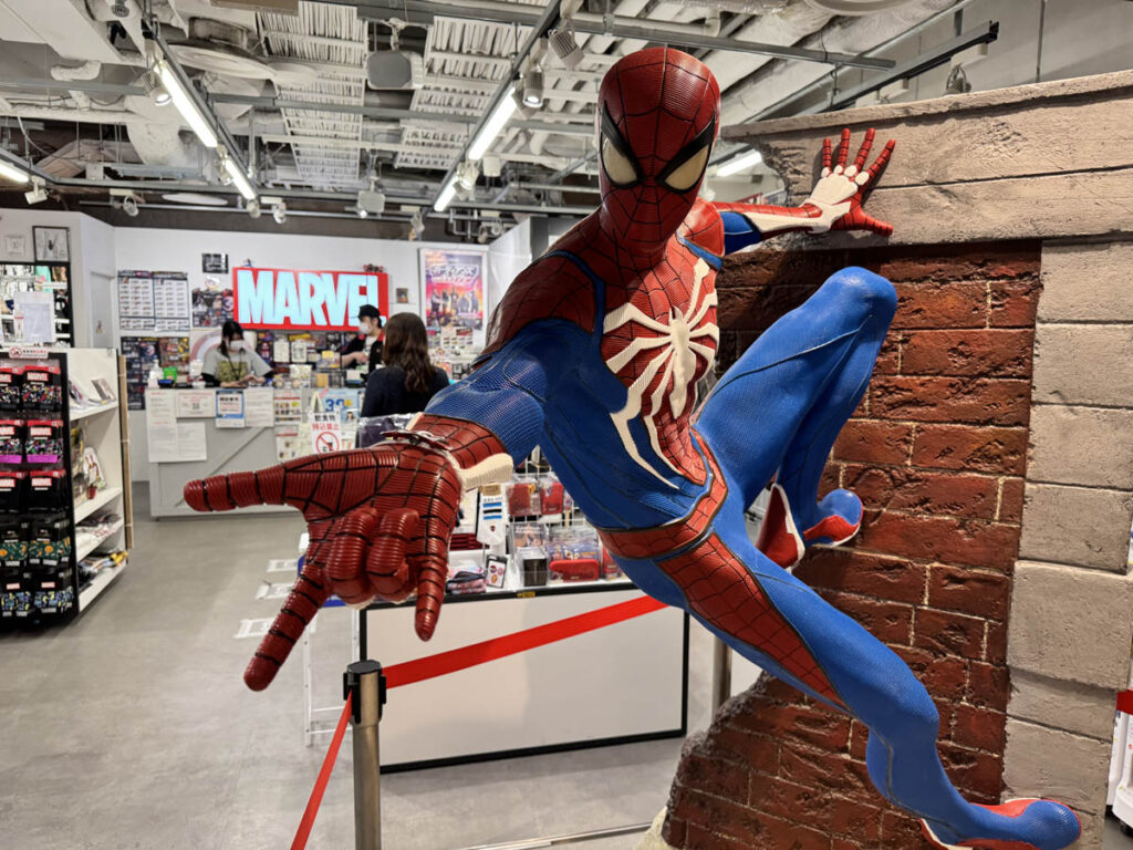 osaka umeda hep five marvel 3em3 japao japan miranha homem aranha spiderman