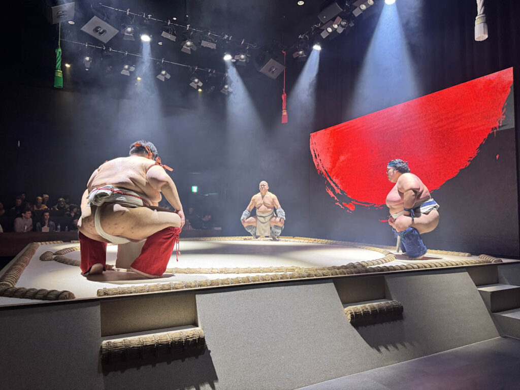 osaka sumo hall hirakuza sumo japan japao show 3em3
