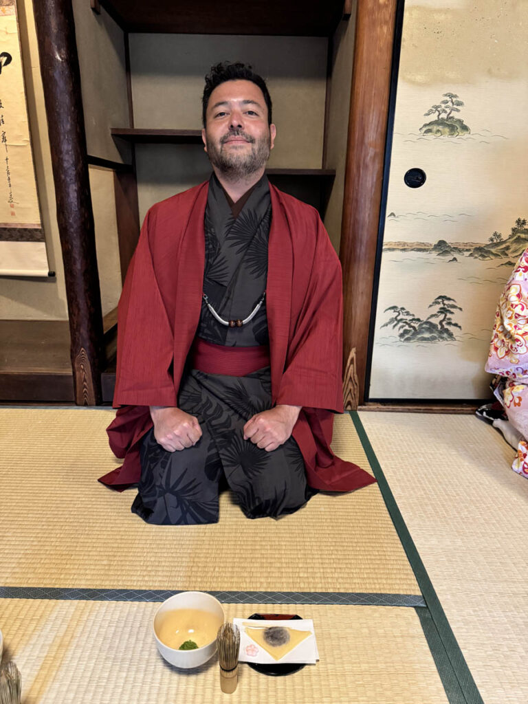 quioto kyoto japao japan maikoya kimono tea ceremony cerimonia do cha