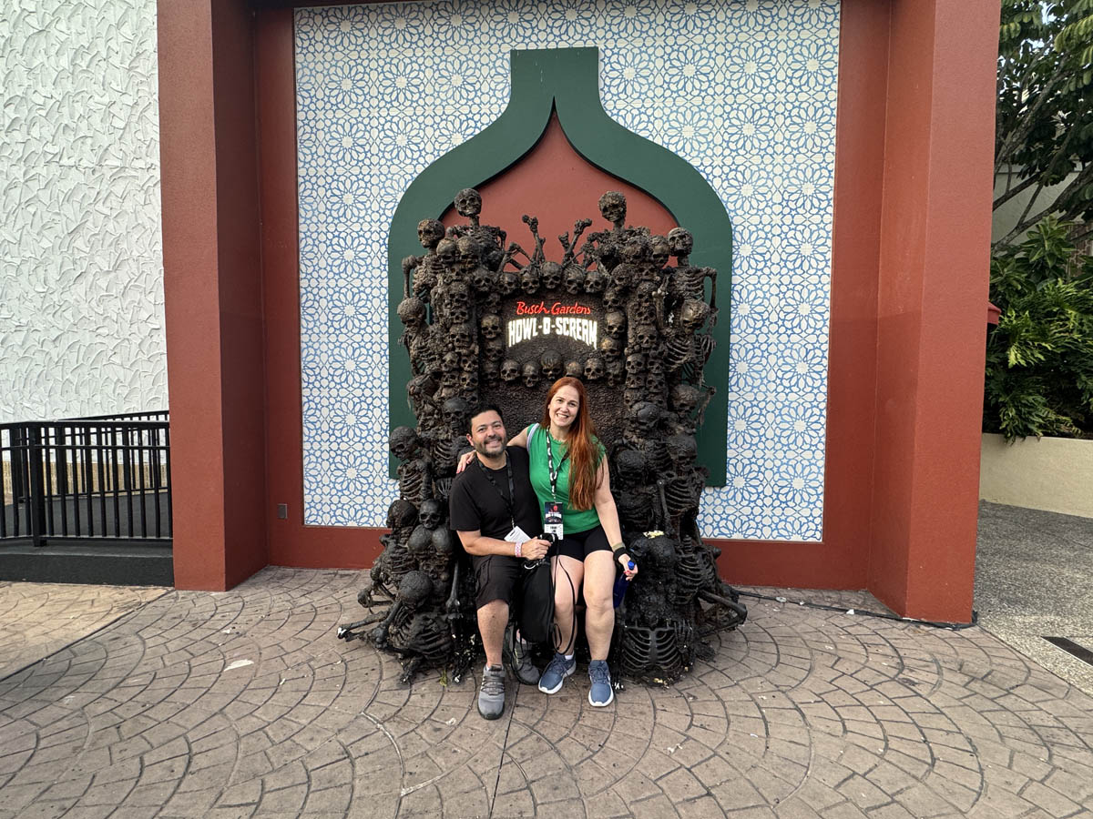 busch gardens halloween map howl o scream florida tampa bay 3em3