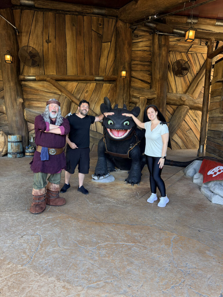 Epic Universe Universal Orlando Florida 3em3 isle of berk ilha de berk como treinar o seu dragão banguela toothless