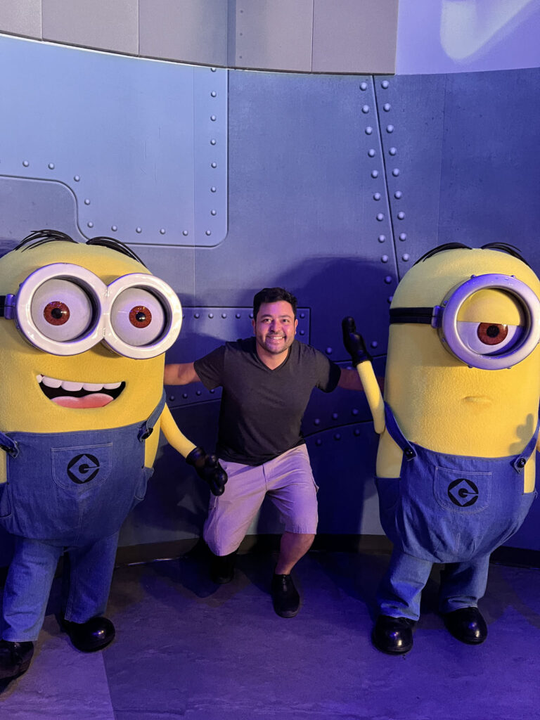 Universal Studios orlando florida 3em3 minions minion land