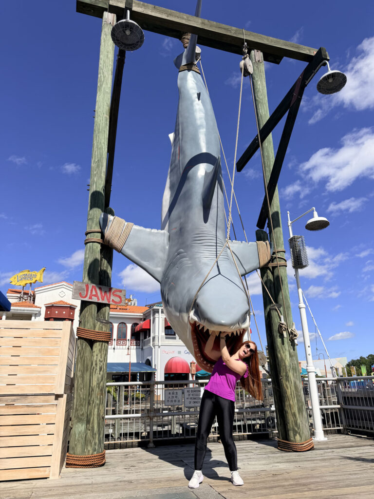 Universal Studios jaws tubarao orlando florida 3em3 harry potter em orlando