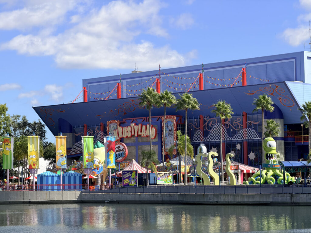 Universal Studios orlando florida 3em3 simpsons Springfield