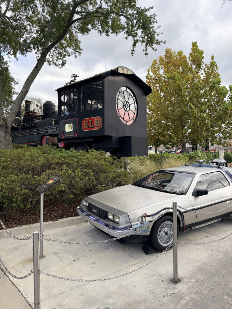 Universal Studios orlando florida 3em3 back future delorean de volta para o futuro