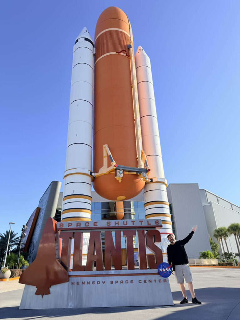 Kennedy Space Center NASA parque cabo canaveral orlando atlantis space shuttle onibus espacial