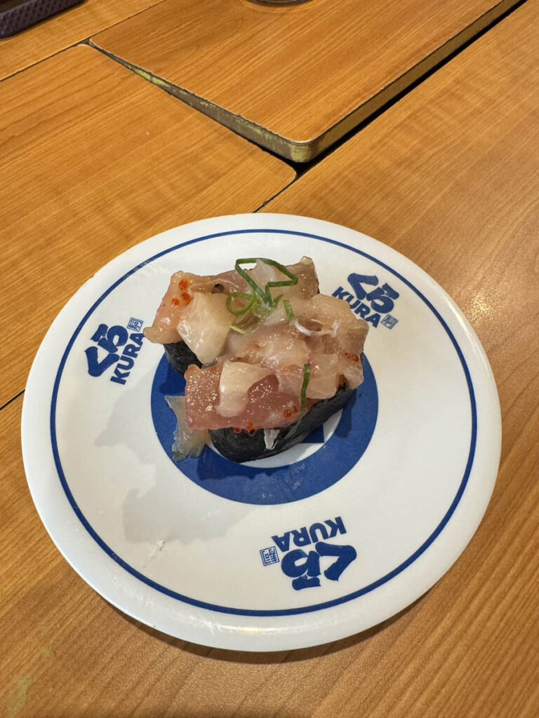 tokyo toquio onde comer restaurantes 3em3 kura sushi esteira