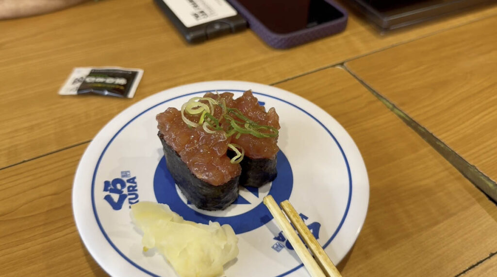 tokyo toquio onde comer restaurantes 3em3 kura sushi esteira