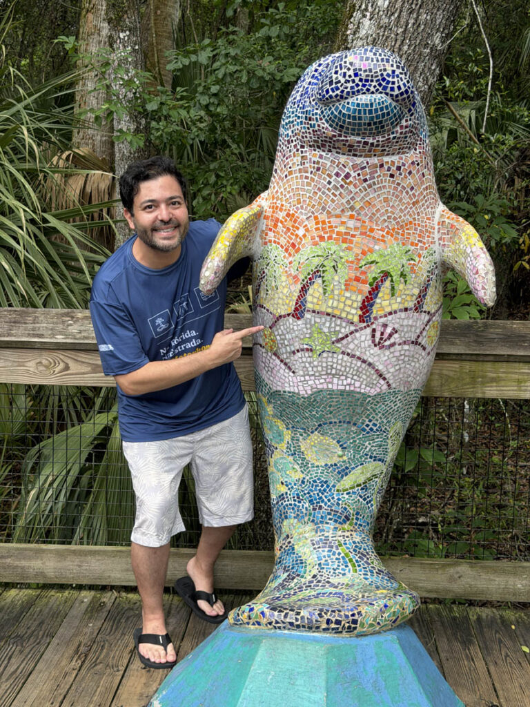 motorhome trips florida 3em3 blue spring park manatee peixe boi