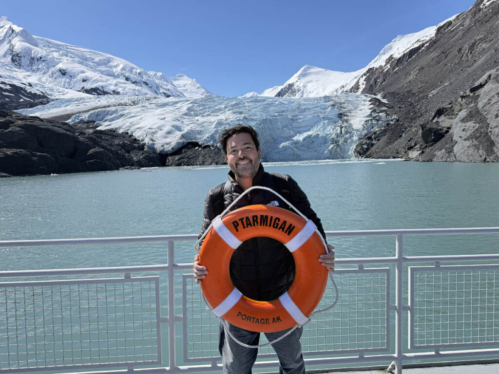 alaska alasca anchorage lake portage lago catamara 907 tours