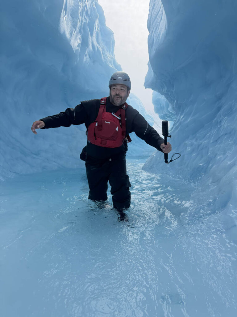 alaska alasca anchorage palmer outbound heli glacier paddleboarding helicoptero geleira