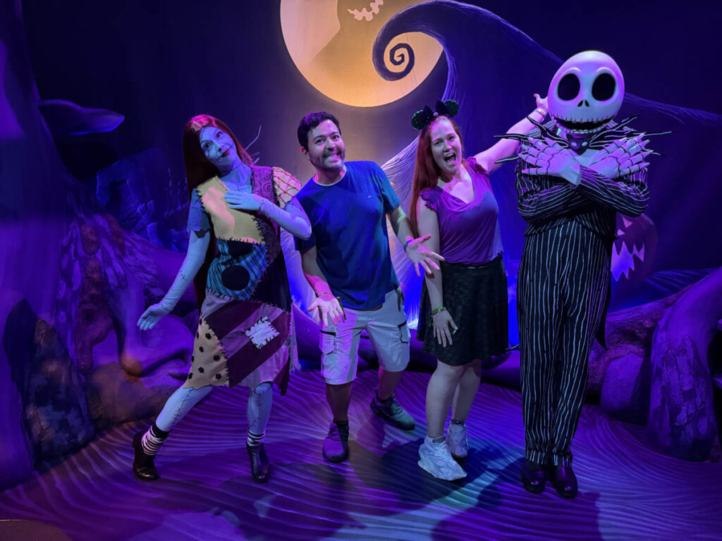 halloween orlando disney magic kingdom not so spooky castelo mickey jack skellington